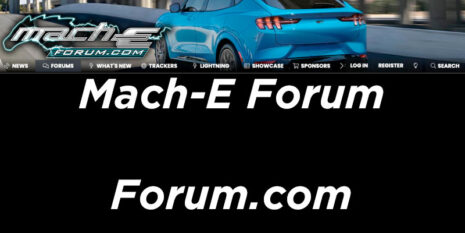 Mach-E Forum