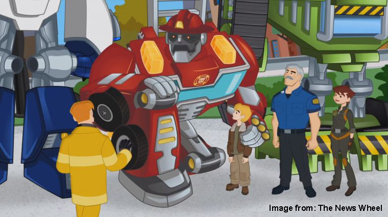 Tranformers Rescue Bots-Netflix Show for Kids